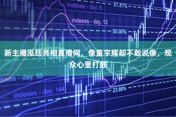新主播泓廷亮相直播间，像董宇辉却不敢说像，观众心里打鼓